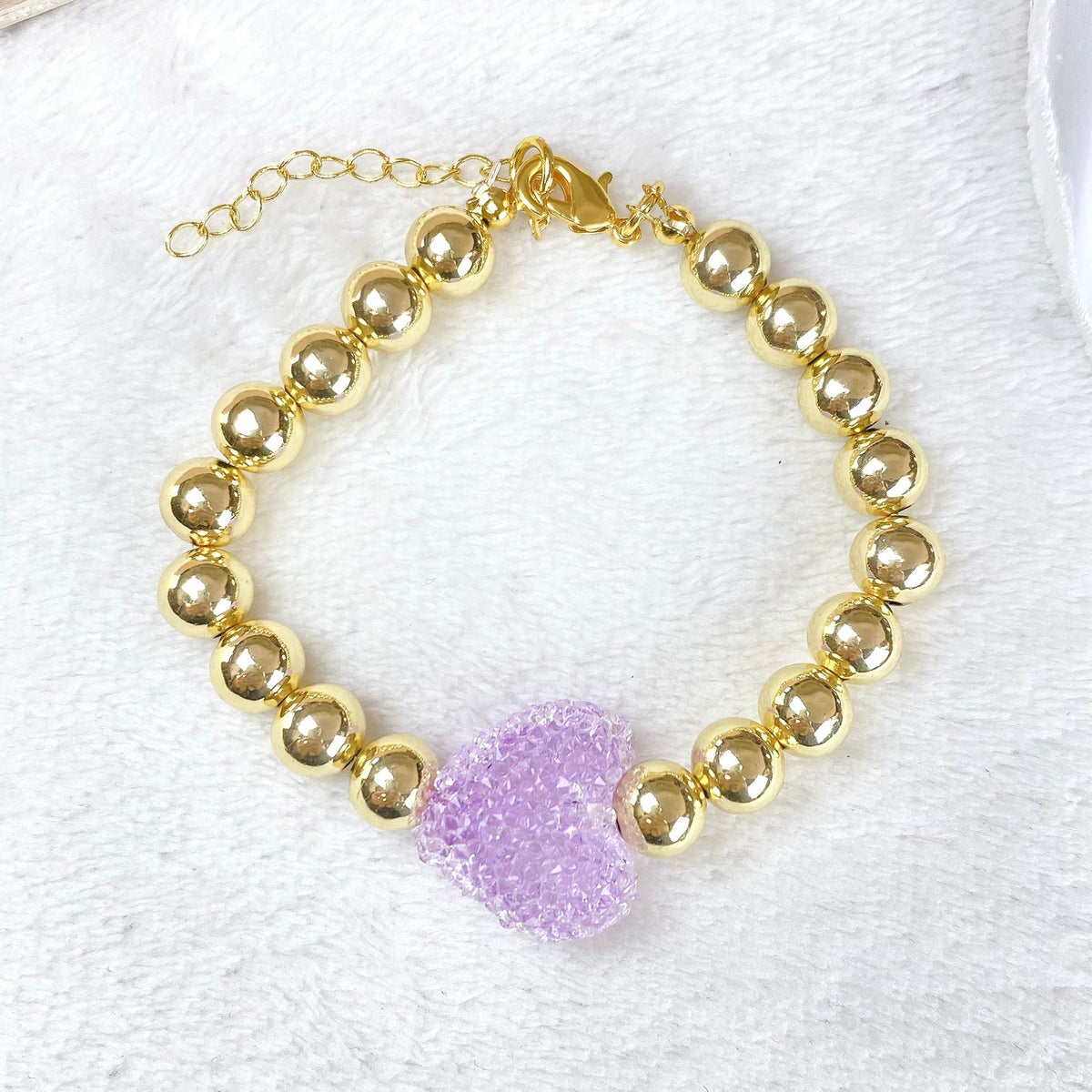 Pulsera Resina y Chapa de oro COP1966-3