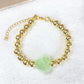 Pulsera Resina y Chapa de oro COP1966-5