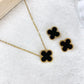 Set de Acero Inoxidable Con Collar Doble Vista SETA188-1