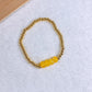 Pulsera de Chapa de oro con Piedras Naturales COP1985-2