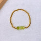 Pulsera de Chapa de oro con Piedras Naturales COP1985-3