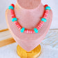 Collar de Piedra Natural y Chapa de Oro CC2617-2