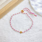 Pulsera Hilo con Chapa de oro COP1992-7