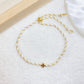 Pulsera Hilo con Chapa de oro COP1992-1