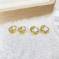 Set de Aretes de Oro Laminado COA2943-13