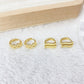 Set de Aretes de Oro Laminado COA2943-6