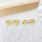 Set de Aretes de Oro Laminado COA2943-3