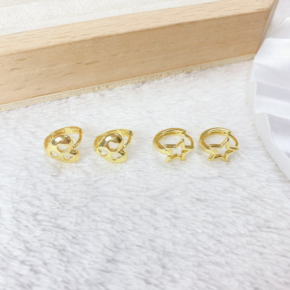Set de Aretes de Oro Laminado COA2943-5