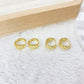 Set de Aretes de Oro Laminado COA2943-7