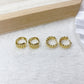 Set de Aretes de Oro Laminado COA2943-10