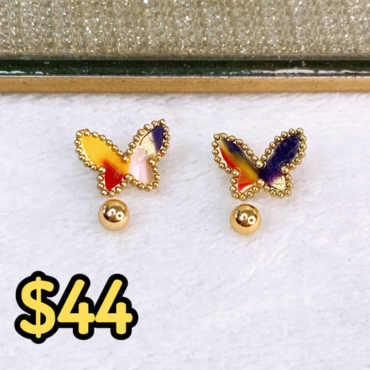 Set de Aretes de Acero Inoxidable AAI2525-4
