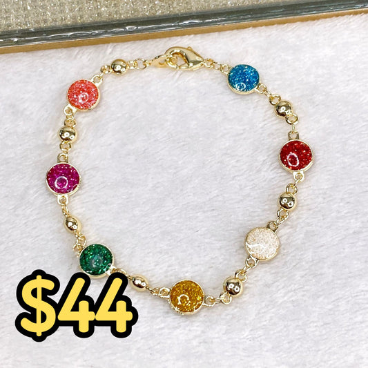 Pulsera de Chapa de Oro COP1597-4