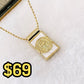Collar de Chapa de Oro CC2191-1