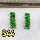 Arete de Chapa de Oro COA2021-5