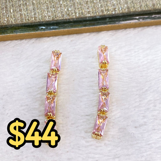 Arete de Chapa de Oro COA2020-6