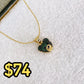 Collar de Chapa de Oro con Zirconias CC2205-3