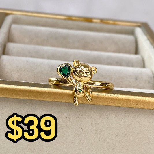 Anillo de Chapa de Oro ACO1394-1