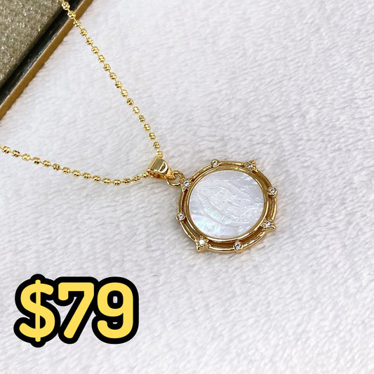 Collar de Chapa de Oro CC2206-1
