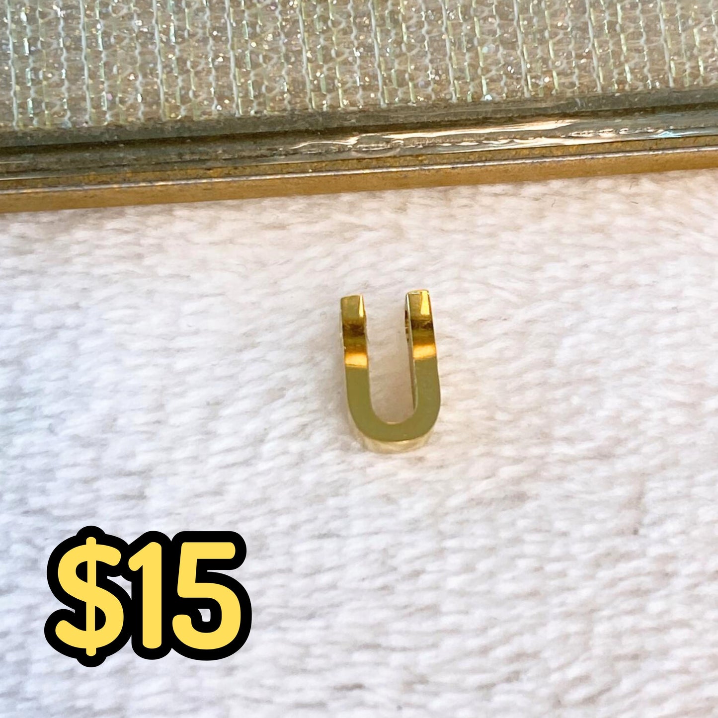 Dije de Acero Inoxidable para Collar CAI2666-U