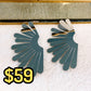 Arete de Chapa de Oro COA2054-2