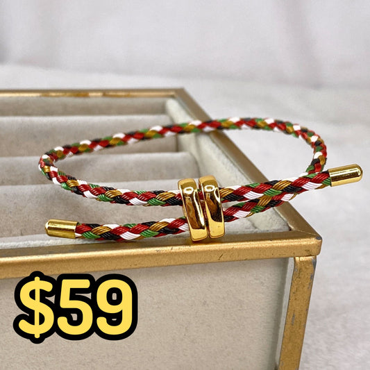 Pulsera de Chapa de Oro COP1598-6