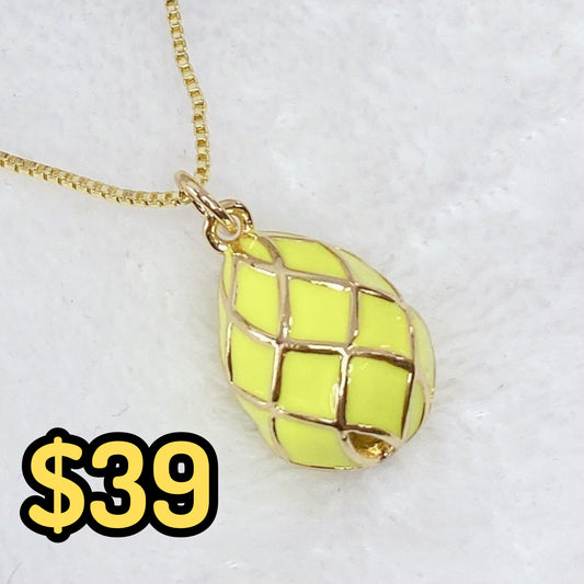 Collar de Chapa de Oro CC2214-1