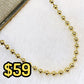 Collar de Chapa de Oro CC2212-1