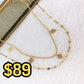 Collar Doble de Acero Inoxidable CAI3093-1