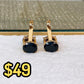 Arete de Chapa de Oro COA2095-2