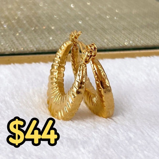 Arracadas de Acero Inoxidable AAI1949-1