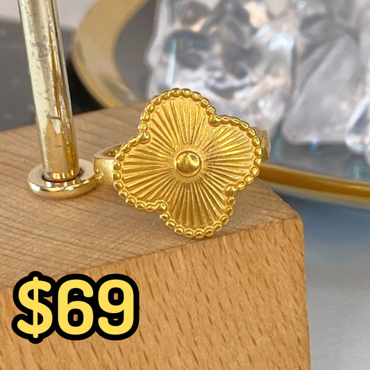 Anillo de Acero Inoxidable Talla #9 RAI1030-9