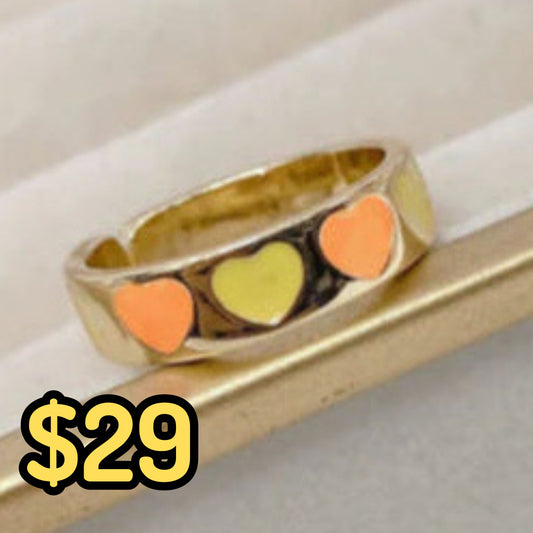 Anillo de Chapa de Oro Ajustable ACO1439-1