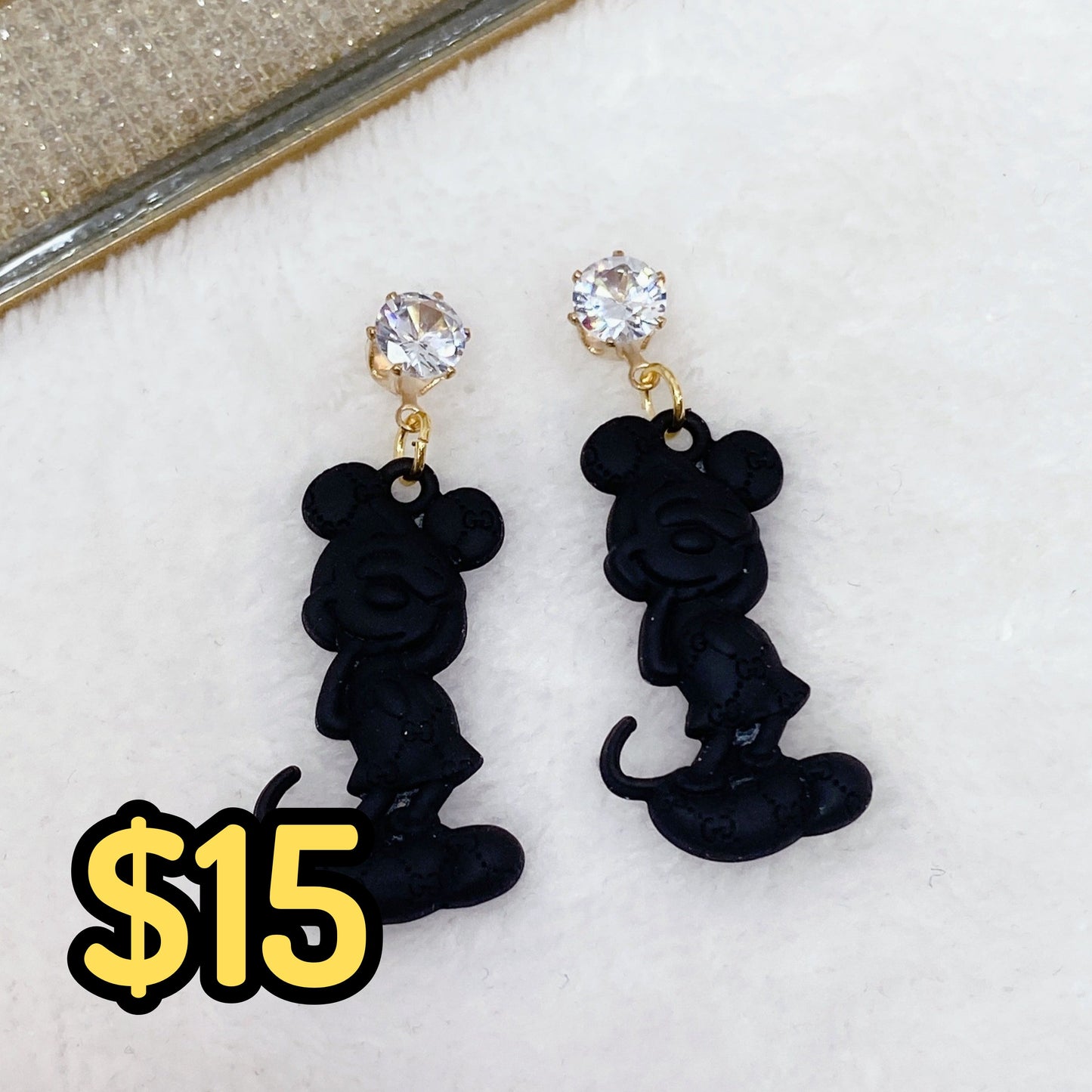 Arete de Chapa de Oro COA2124-1