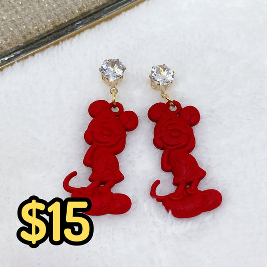 Arete de Chapa de Oro COA2124-2