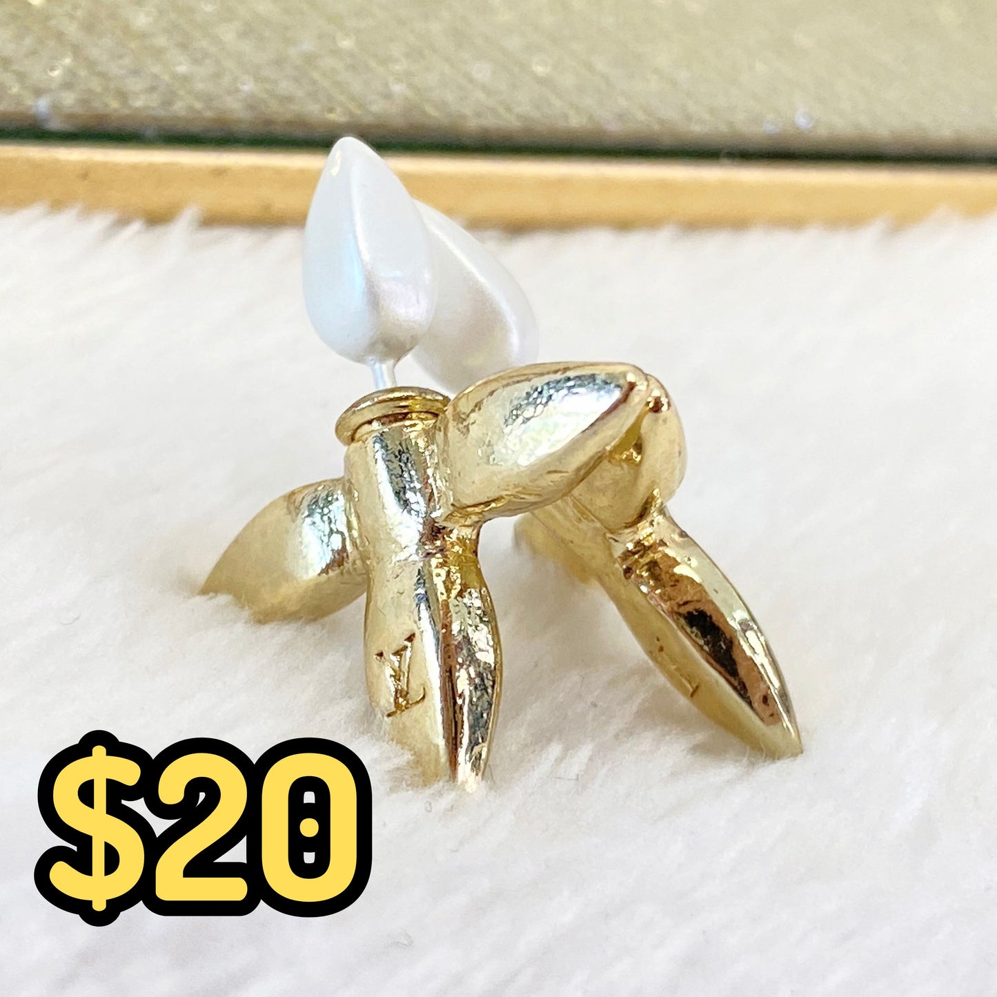 Arete de Chapa de Oro COA2126-1