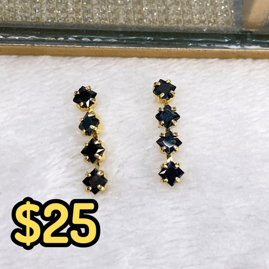 Arete de Chapa de Oro COA2137-2