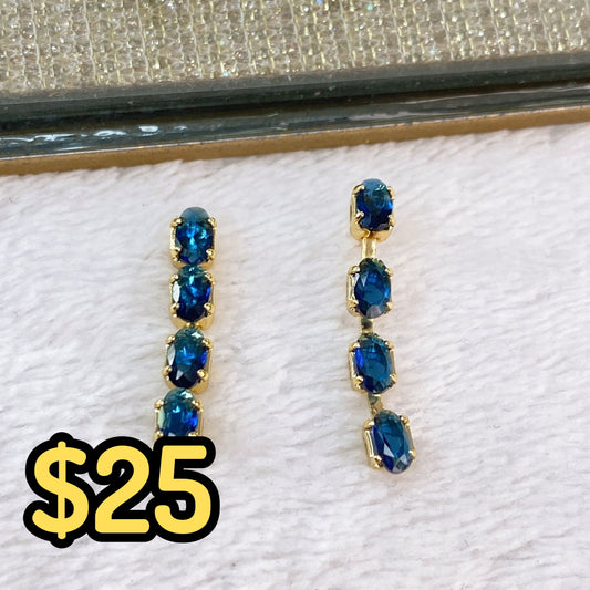 Arete de Chapa de Oro COA2140-6