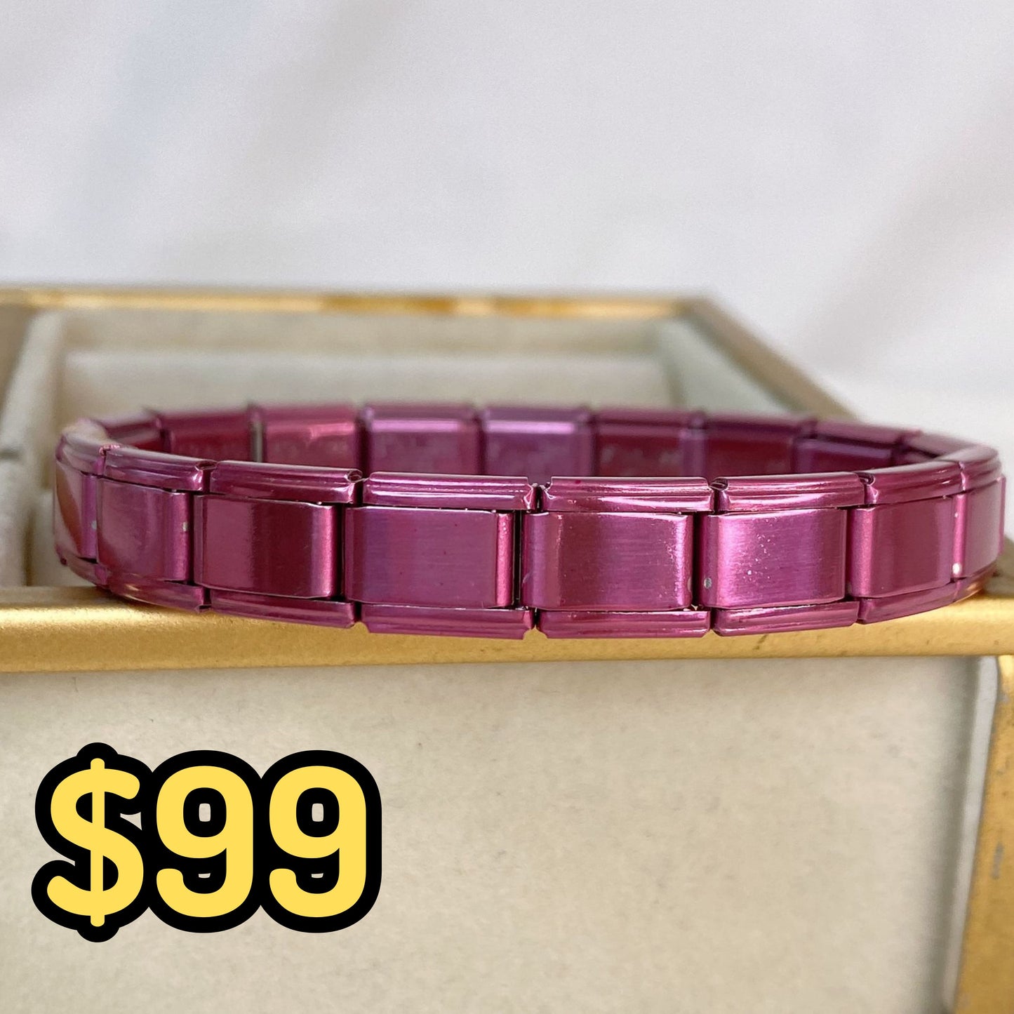 Pulsera Italiana de Acero Inoxidable PAI1098-2