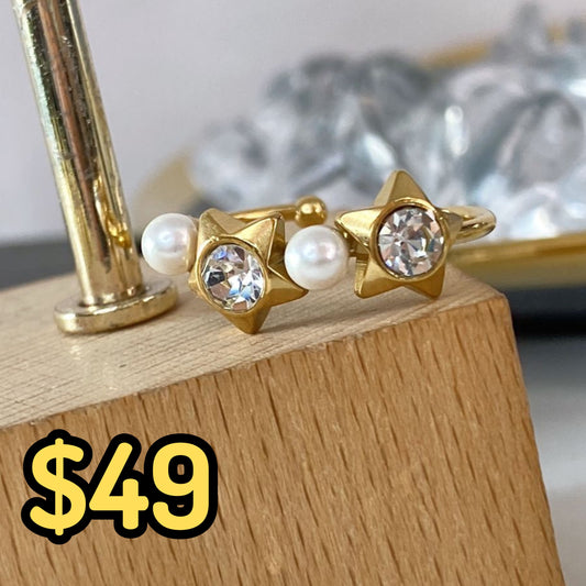 Anillo de Acero Inoxidable Ajustable RAI1041-1