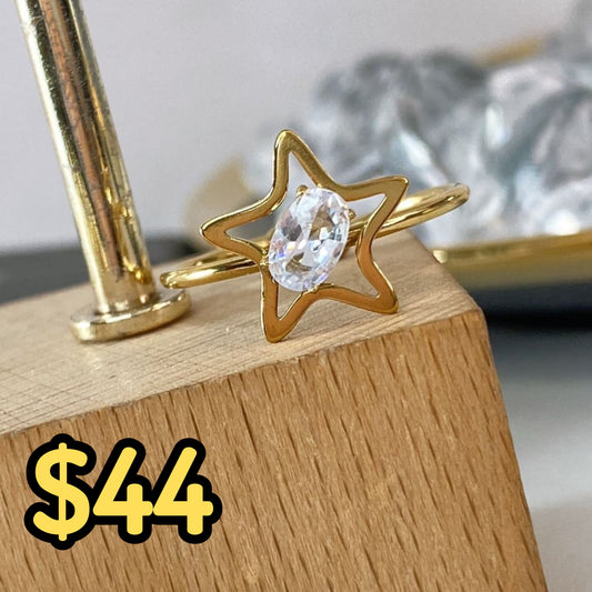 Anillo de Acero Inoxidable Ajustable RAI1042-1