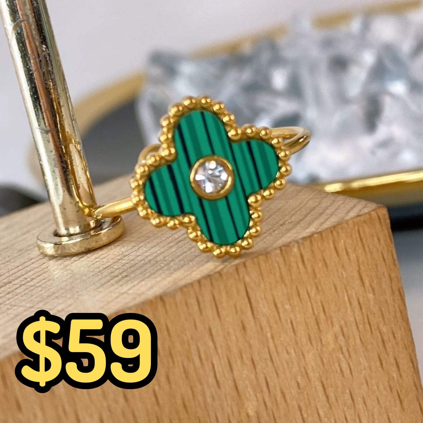 Anillo de Acero Ajustable Inoxidable RAI1053-5