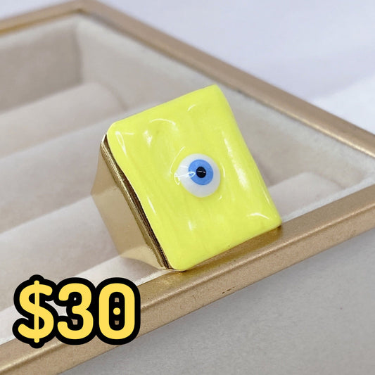 Anillo Chapa de Oro Ajustable ACO1487-1