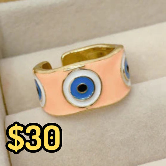 Anillo Chapa de Oro Ajustable ACO1488-1