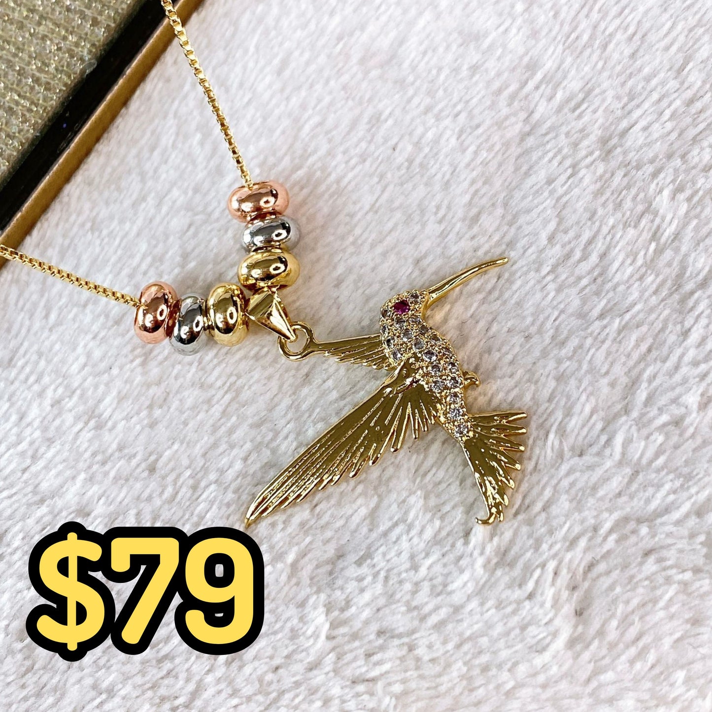 Collar de Chapa de Oro CC2261-1