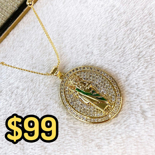 Collar de Chapa de Oro CC2263-1