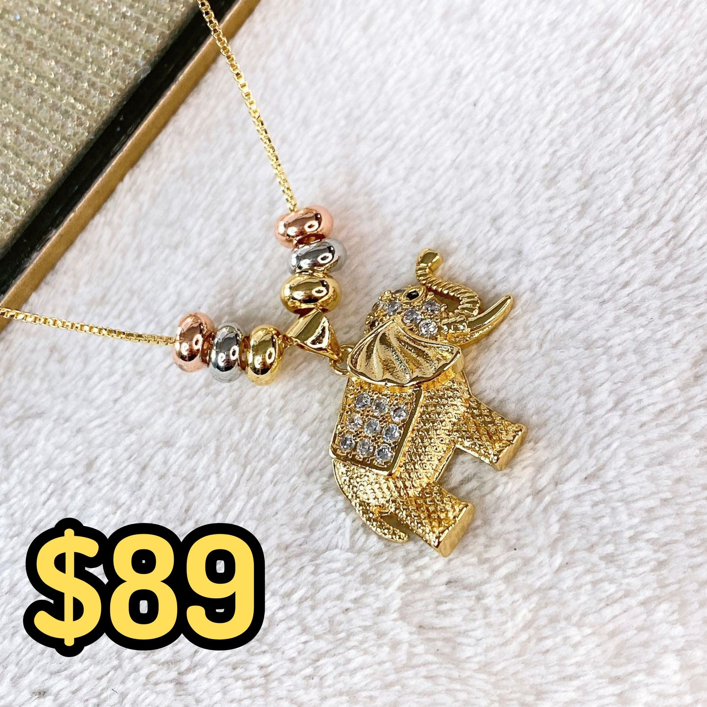 Collar de Chapa de Oro CC2265-1