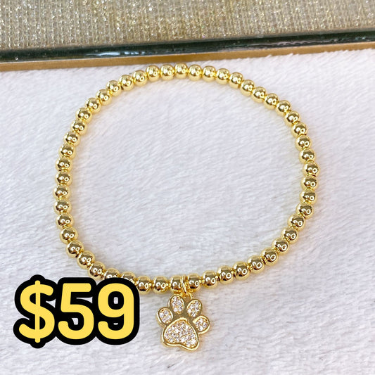 Pulsera de Chapa de Oro COP1618-1