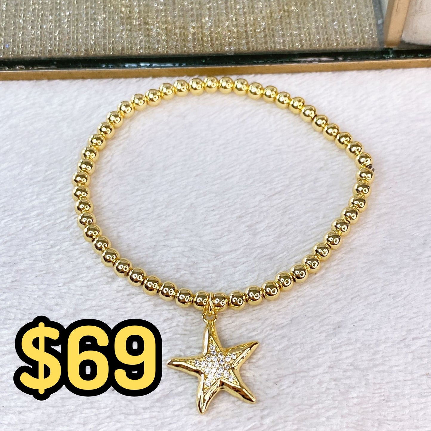 Pulsera de Chapa de Oro COP1619-1