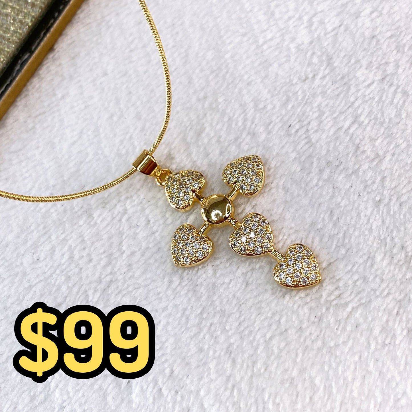 Collar de Chapa de Oro CC2277-1