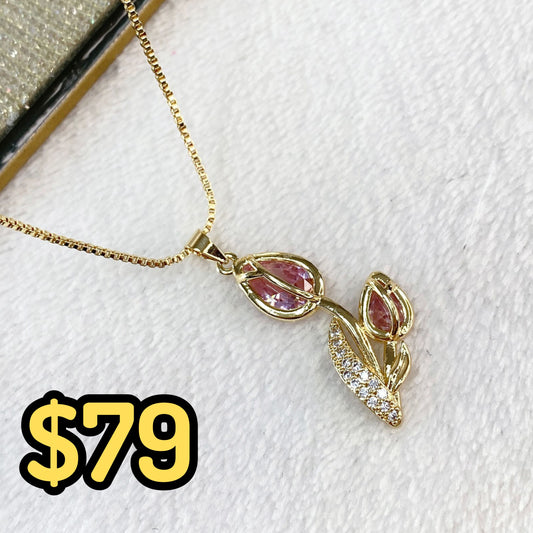 Collar de Chapa de Oro CC2278-1